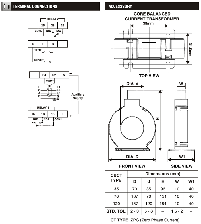cbct 70 1 balance current transformer cbct inner diameter 70mm turns ratio 1000 1 selec cbct 70 1 balance current transformer cbct inner diameter 70mm turns ratio 1000 1 selec