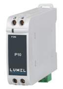 AC Transducer P10Z, input 0..5A, output 4..20mA, sv 40..300VAC/DC, DIN-rail TS35