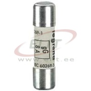 Cartridge Fuse HRC, 10x38 8A 500VAC, gG