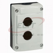 Control Box 2, 2x M16/20, IP66 IK07, grey