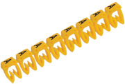 Marker CAB3, 0.5..1.5mm², A, strip 30pcs, yellow