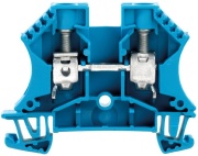 Feed-through Terminal WDU 10 BL, 10mm² 57A 1000V, blue