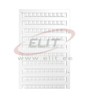 Terminal Marker DEK 5/6 MC NE WS, blank, card 200pcs, white