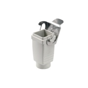 Coupling Hood HDC 07A KOLU 1M20G, size 1, side-locking clamp on lower side, -40..125°C, plastic, M20, IP65