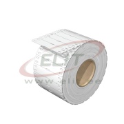 Cable Marker SFX 11/60 MM WS, W13xH60mm ^ min D7mm, polyurethane, -40..90°C, HB, HF, >16mm², white