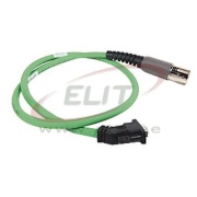 Feedback Cable Kinetix Continuous-Flex 2090, SpeedTec DIN » flying-lead, SIN/COS HR/R encoder, industrial TPE, 50m, green
