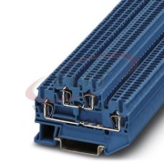 Double-level Spring-cage Terminal Block STTB 1.5 BU, 50pcs/pck