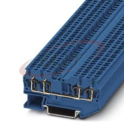 Feed-through Terminal Block ST 1.5-QUATTRO BU, 50pcs/pck