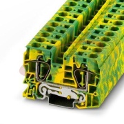 Ground Terminal Block ST 16-PE, spring-cage, 25pcs/pck