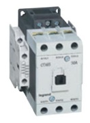 Contactor CTX³ 65, 22kW 50/70A 3x400VAC, aux. 2NO^2NC 16A 240VAC, cv 24VDC, TS35 ^panel mount