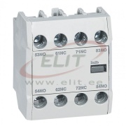 Auxiliary Contact Block CTX³, 2NO^2NC 16A 240VAC, front mount, 22/40/65/100/150