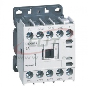 Mini Contactors CTXmini, 2.2kW 6/20A 3x400VAC, 1NC 10A 240VAC, cv 230VAC, TS35 ^panel mount