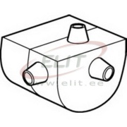 Closure Cap 440FS Safedge™, EPDM, profile codes A/B/C/D/J