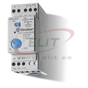 Level Control Relay 72.01., sensitivity 5..150kΩ adj., 1CO (SPDT) 16A 250VAC, cv 240VAC, conductive liquids, 2/3 electrodes, funct. emptying/ filling/ single level/ min./max. limits, status LED, TS35
