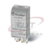 LED (green) ^Diode (+A1, standard polarity) 99.02, 28..60VDC, sockets 90.02/03 ^92.03 ^94.02/03/04/54/P3/P4 ^95.03/05/55/P3/P4 ^96.02/04 ^97.01/02/51/52/P1/P2