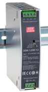 DC-DC Converter DDR, input 5.6A 24VDC| 16.8..33.6VDC adj., output 120W 10A 12VDC| 9..14VDC adj., TS35