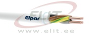 Installation Cable NHXMH-J, 3g 1.5mm² 300/500V, -5..70°C, HF, Cca, 100m/pck, white