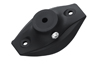 Mounting flange MF-15-K, Tmax150°C, plastic, 56.8x84.4mm, Ø15mm tube gland