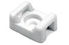 Saddle Tie Mount TM-2S6, L14.9xW9.5 ø3.7, max tie 4.8mm, -40..85°C, Polyamide 6.6, UL94 V2, 100pcs/pck, natural
