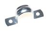 Pipe Clamp BS-M, D50mm, 2 fix points, zinced-pated steel, 25pcs/pck