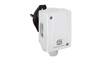 Air Flow Sensor Rheasgard KLGF-1, 24VAC/DC, range 0,1...30m/s, 0..10V, 3-wire, EL=130mm, incl. montage flange, auto Reset, IP65