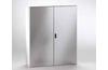 Enclosure ECOR, 1000Wx1000Hx300D, double plain door, mounting plate, two-way rod lock w. ø3mm double bar key, ss AISI304L, IP55 IK10, NEMA12