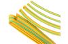Heat Shrink Tubing H-2F (YG), 9.5/4.8mm, thin-wall 0.62mm, crosslinked polyolefin -55..135°C/ +100°C, flame-resistant ^high flexibility, 1m/pce, yegr