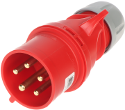 Jõupistik, 3P+N+E 16A 415VAC, IP44, MaxPro, punane