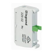 Klemmplokk Osmoz, 1NO 10A 600VAC, 2x 2.5mm²