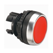 Surunupp Osmoz, head| ø22.5mm, metal bezel, IP66/69K IK05, red