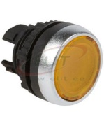 Surunupp Osmoz, head| ø22.5mm, ill., metal bezel, IP66/69K IK05, kollane