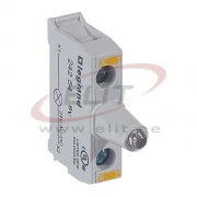 LED moodul ACS, 12..24VAC/DC, 2x 2.5mm², screw clamp, mount on control station base, Legrand, kollane