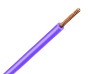 Juhe H05V-K, 0.75mm² 300/500V -40..70°C, 100m/pck, violet