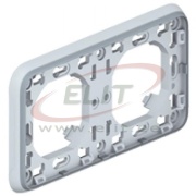 SV Raam Plexo, 2gang hori., IP55, hall