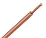 Juhe H07V2-K, 2.5mm² 450/750V -40..90°C, 100m/pck, pruun