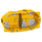 Seadmetoos EcoBatibox, 2gang, ø67| D40mm, dry partitions, hori./vert.