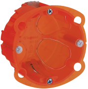 Seadmetoos BatiBox, 1gang, ø67| D40mm, dry partitions