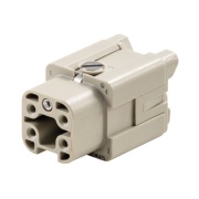 Insert HDC HA 4 FS, female, size 1, 4P 16A 400V, -40..125°C, screw