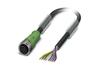 Sensor/actuator Cable SAC-8P-1.5-PUR/M12FS, 1pcs/pck, Phoenix