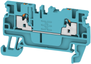 Pist-riviklemm A2C 1.5 BL, 1-tier, 1.5mm² 17.5A 500V, push-in, sinine