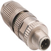 IDC Connector, M12 4pin, shielded, Ethernet, 4A 32V, Allen-Bradley