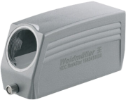 Hood HDC 24B TSLU 1M25G, size 8, cable entry from side, end-locking clamp, lower side, -40..125°C, diecast aluminium, M25, IP65