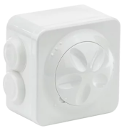 Ventilaatori kiiruseregulaator AREC, 80..460W 0.25..2.5A 230VAC, lüliti, minimaalse kiiruse seadistus, süvistatav/pinnapealne, IP44