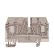 Vedru-riviklemm ZEI 6, 6mm² 41A 500V, tension clamp, beež