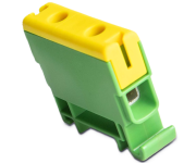 Hargnemisklemm Al/Cu UK16/1PE, 1P (2holes) 1.5-16mm² 75/82A 1000VAC/ 1500VDC, Hex4 1.5Nm 1.5mm²/ 3.5Nm 2.5..6mm²/ 7Nm 10..16mm², TS35, koro