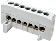 L-klemm A7-F2, 7x16mm², 63A 690V, puutekindel, TS35, Z2, hall