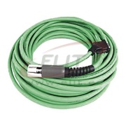 Feedback Cable Kinetix, MP-series food grade motors, 600V, SpeedTec DIN » premolded, 5m industrial TPE cable 15x22AWG, green