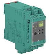 Frequency Converter w. Trip Values KFD2-UFC-1.D, 1-ch., input 2-/3-wire, NAMUR, 1mHz..12kHz, output 0/4..20mA, relay/transistor, start-up override, LFD, SIL2, 24VDC