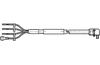 JZSP-CSM22-05-E-E| Servo Power Cable Sigma 5, AV series, 5m, mid power