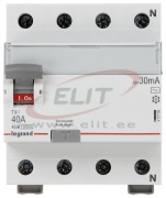 Rikkevoolukaitselüliti TX³, 4P 40A 30mA 10kA, type AC